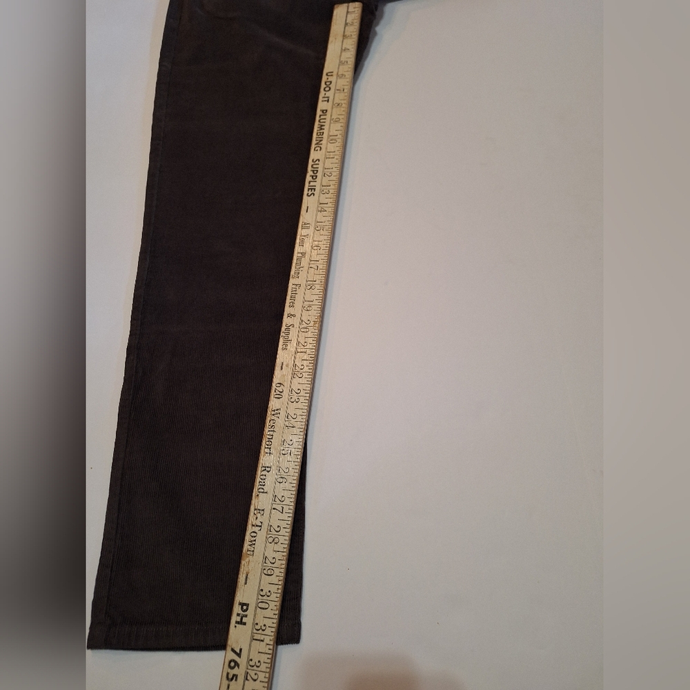 Flint and Tinder Corduroy Pants Mens 32x32 Brown Gray Huckberry New - Picture 9 of 11